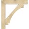 Ekena Millwork Imperial Block Rough Sawn Bracket w/ Offset Brace, Douglas Fir, 8"W x 40"D x 44"H BKT0806X40X44IMP05RDF - alternate 2